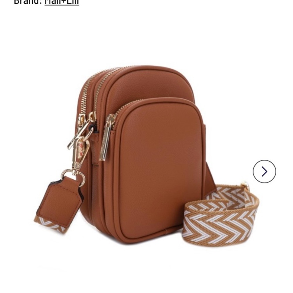 Mali + Lili Tan Crossbody Bag
